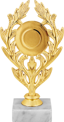 Фигура Лавр Эмблема на мраморном цоколе