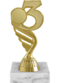 Фигура 1,2,3 место Эмблема на мраморном цоколе