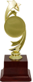 Фигура Звезда Эмблема на пластиковом цоколе